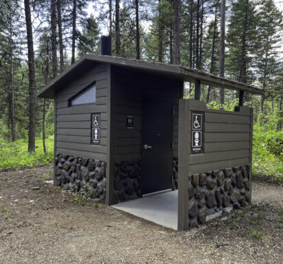 concrete toilet lindbergh lake